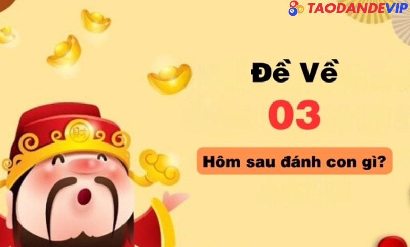 Đề về 03 hôm sau đánh con gì chuẩn